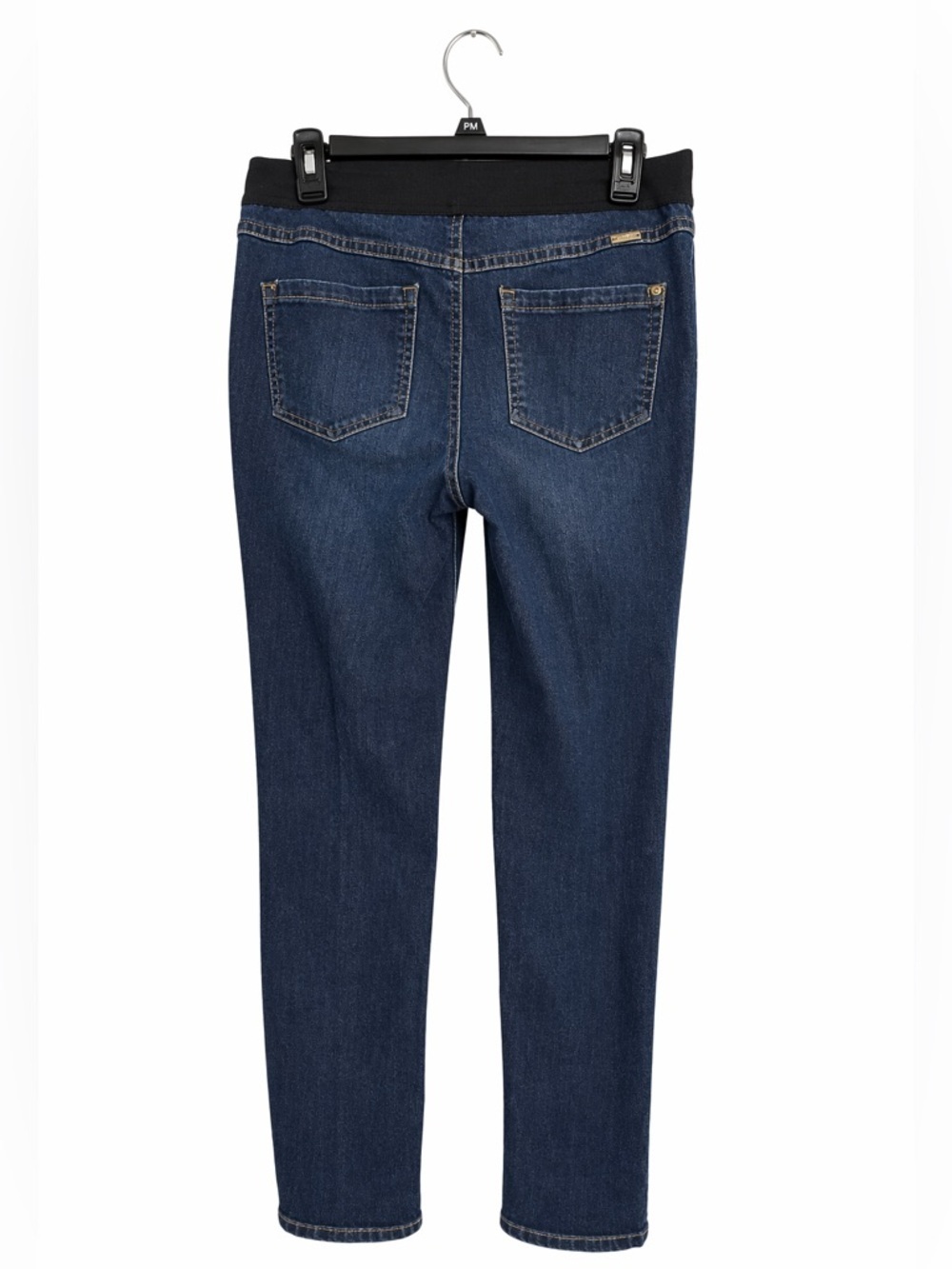INC Skinny Jeans Women’s Size 8 Dark Wash Tapered Ankle Stretch Denim - Picture 2 of 2